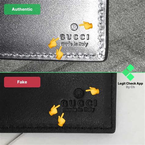 gucci fake wallets|how to spot a gucci wallet.